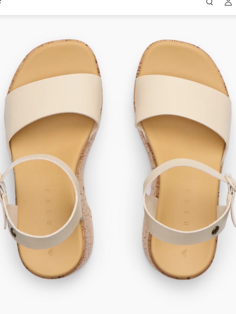 NWT REEF Sunset Sayulita Sandals Platform Cork Adjustable 10